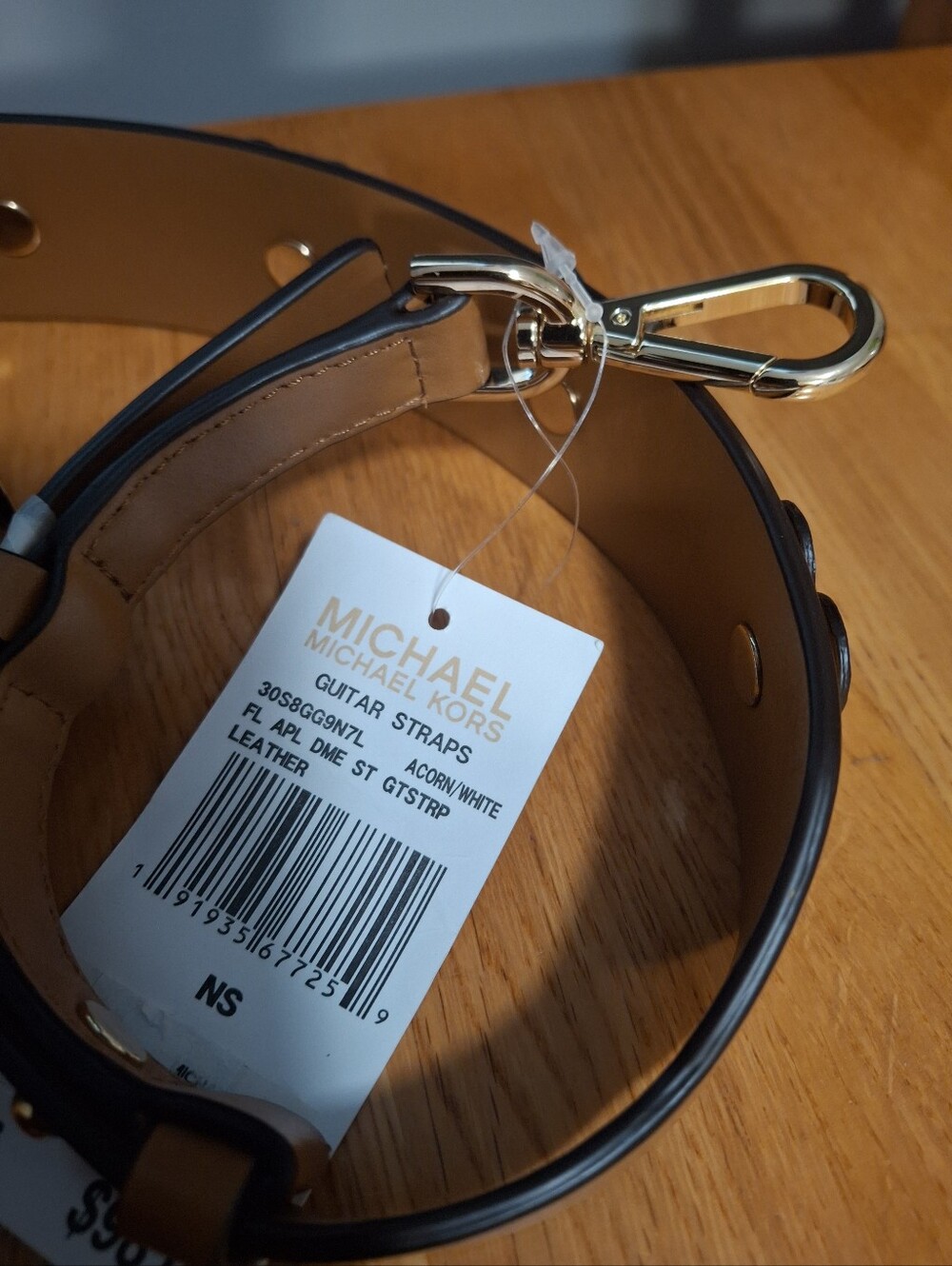 Michael Kors Floral Applique Leather Shoulder Strap NWT - Picture 7 of 9